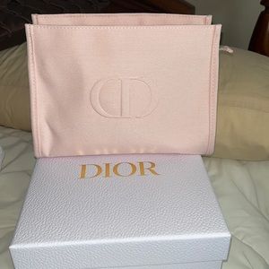 Authentic Dior makeup Bag or pouch